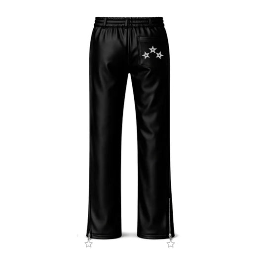 Pantalón de Cuero Dawn Star — Streetwear