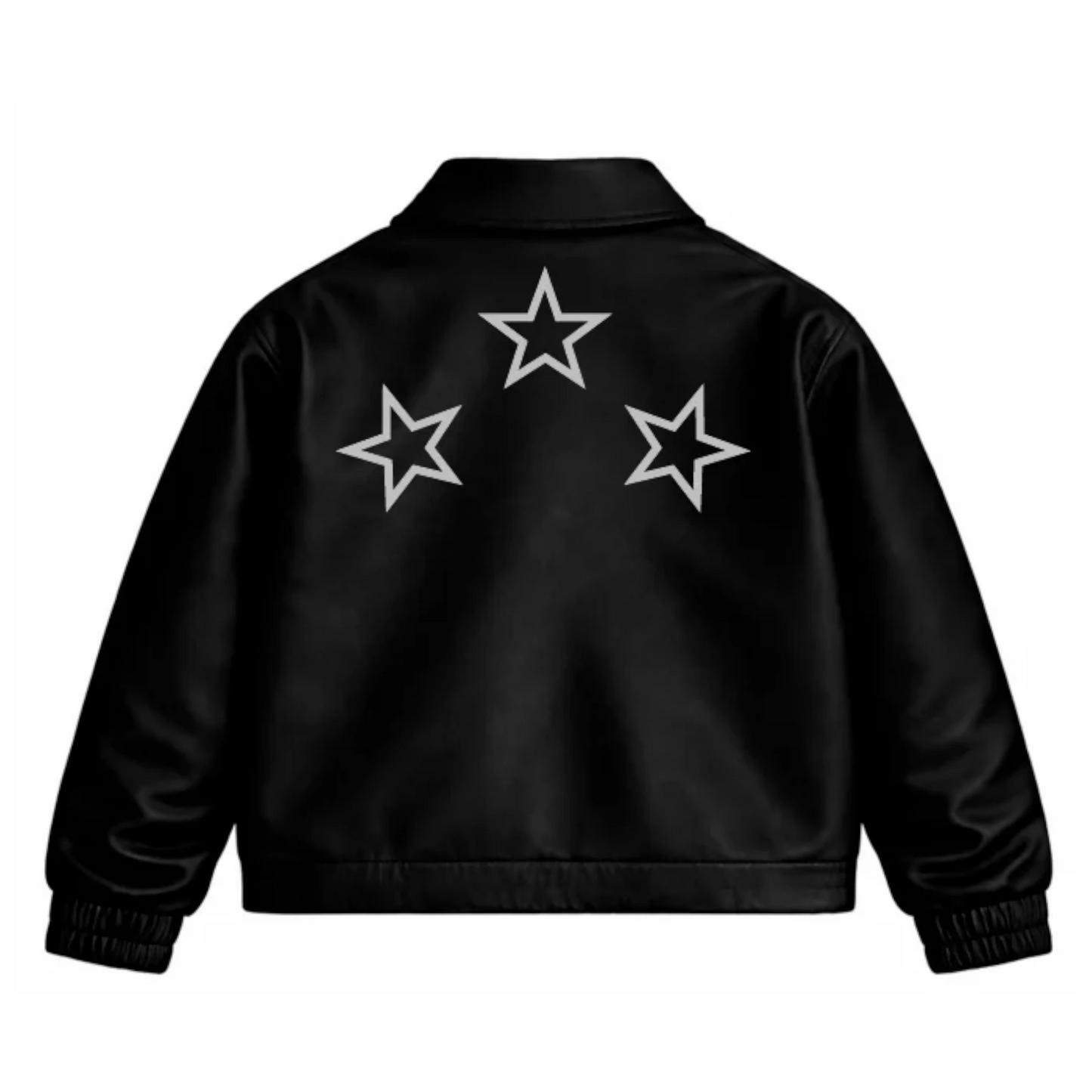 Chaqueta de Cuero Dawn Star — Streetwear