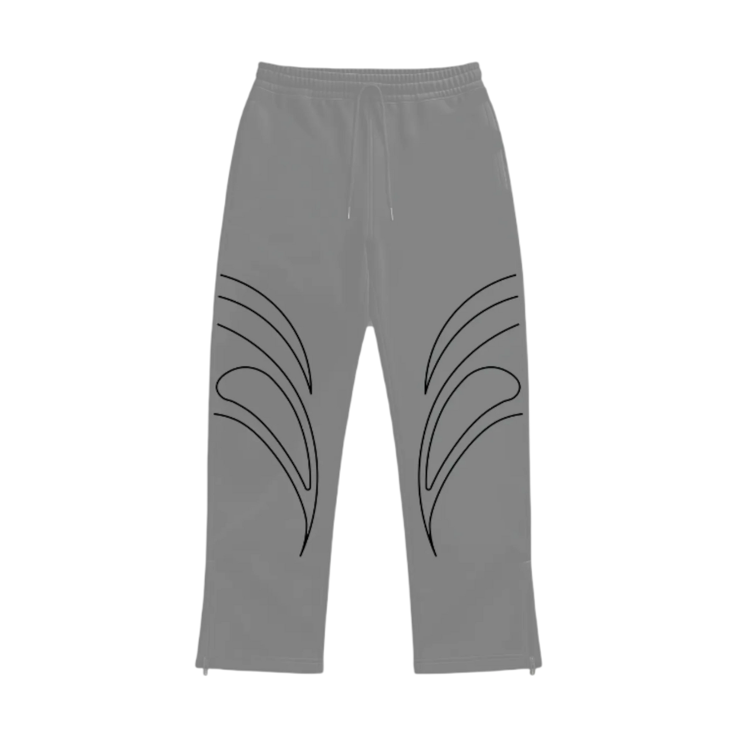 Buzo Flared Pigeon Leaf Cement — Streetwear
