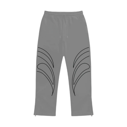 Buzo Flared Pigeon Leaf Cement — Streetwear