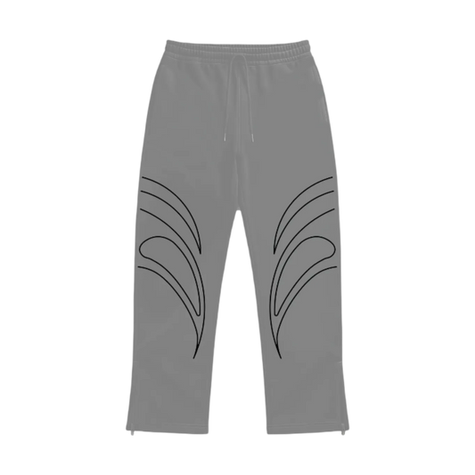 Buzo Flared Pigeon Leaf Cement — Streetwear