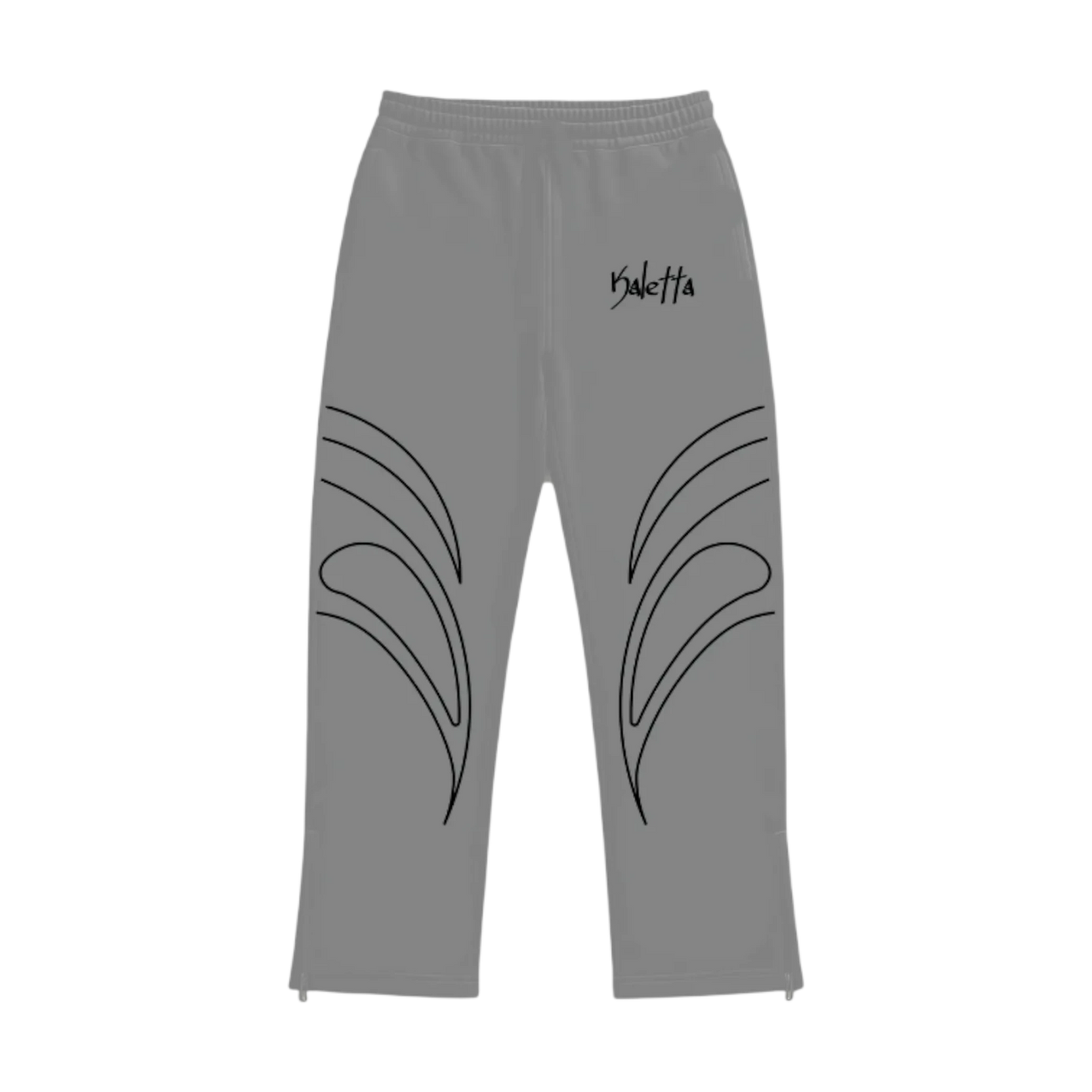 Buzo Flared Pigeon Leaf Cement — Streetwear