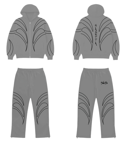 Conjunto Casaca y Buzo Pigeon Tribal Beige — Kaletta Kaletta