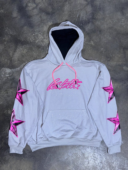 Hoodie Pedrería Dawn Star Rose — Drip