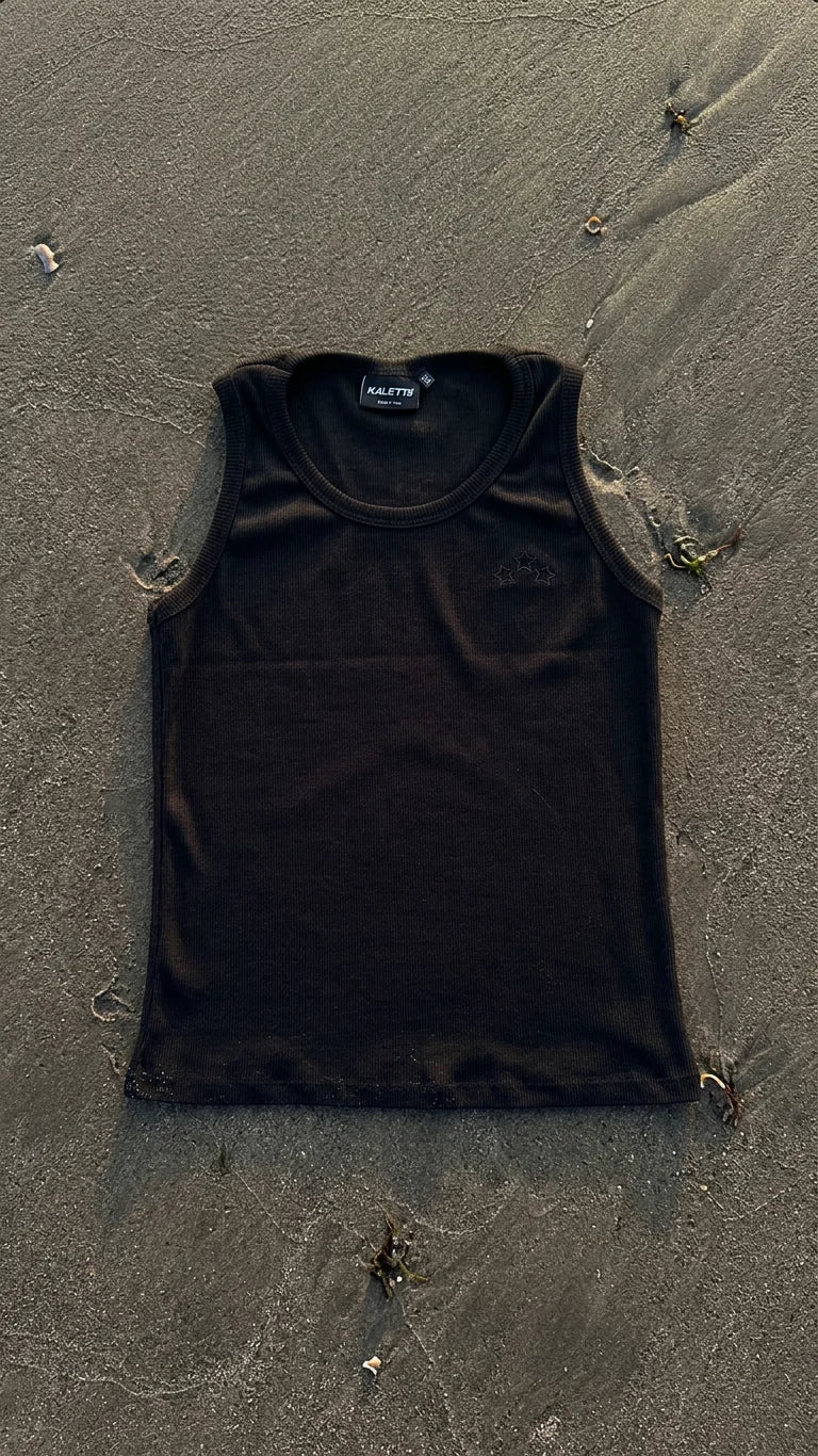 Tank Top Dawn Star Negro — Drip