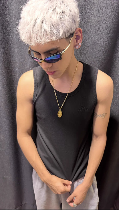 Tank Top Dawn Star Negro — Drip