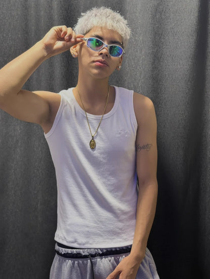 Tank Top Dawn Star Blanco — Drip