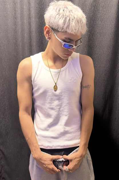 Tank Top Dawn Star Blanco — Drip