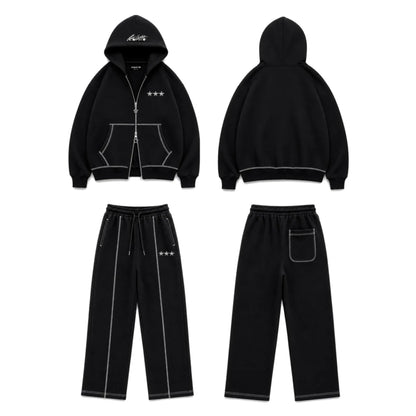 Tracksuit Triple Star Black