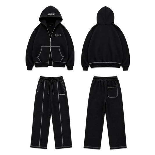 Tracksuit Triple Star Black