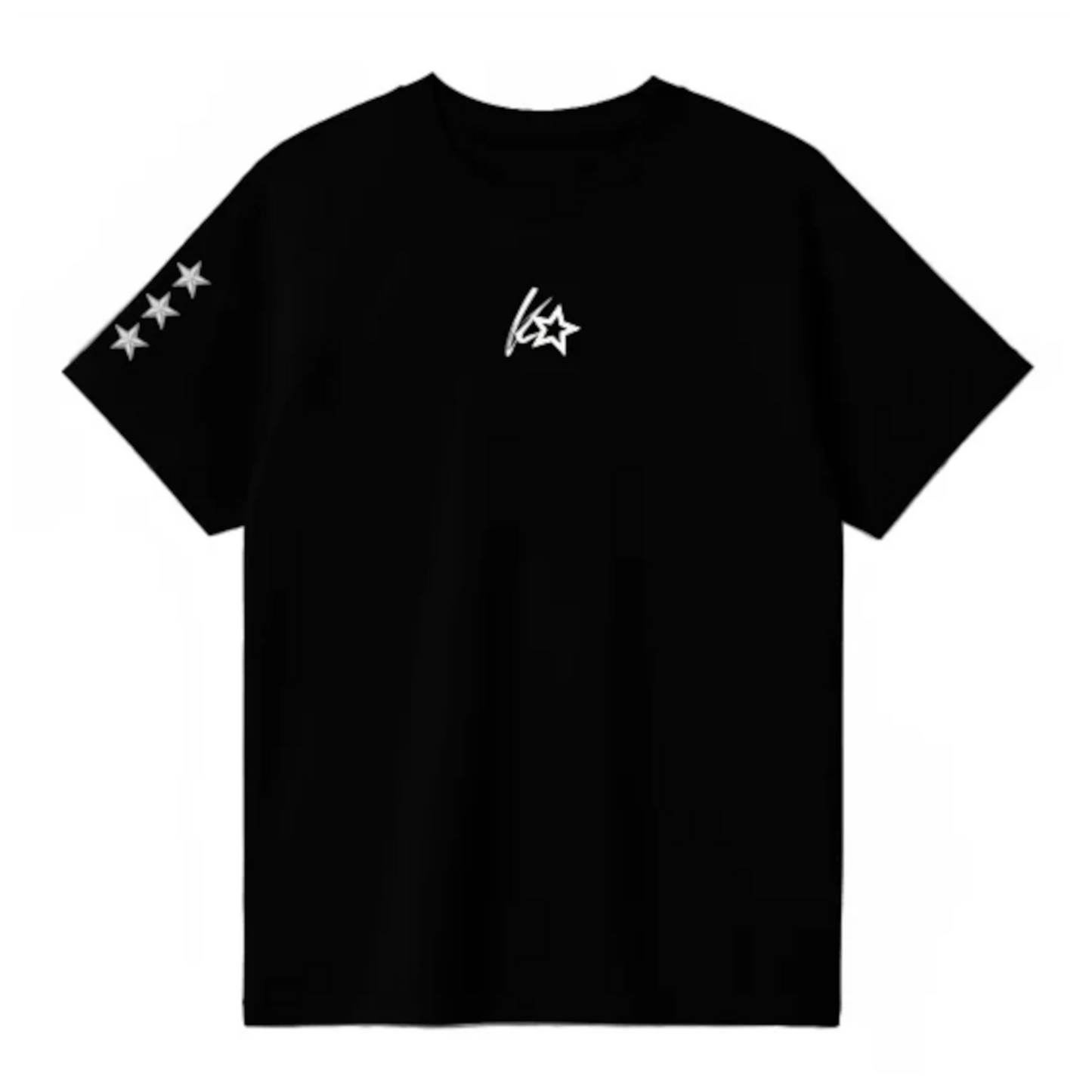 Polo con Pedrería Dawn Star Black — Slim Fit