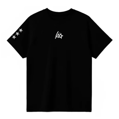 Polo con Pedrería Dawn Star Black — Slim Fit
