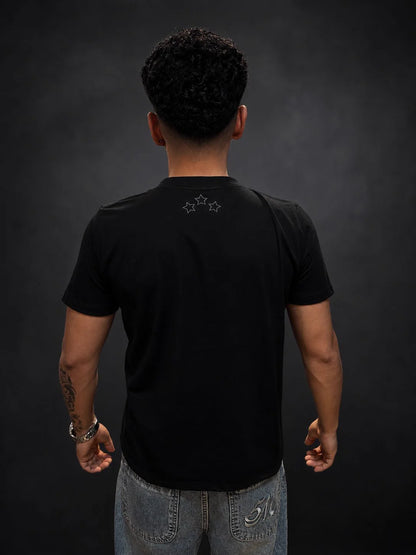 Slim Fit Triple Star Black