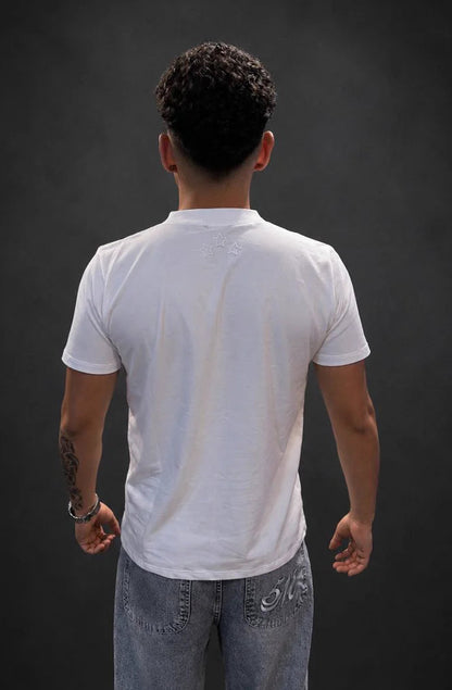 Slim Fit Triple Star White