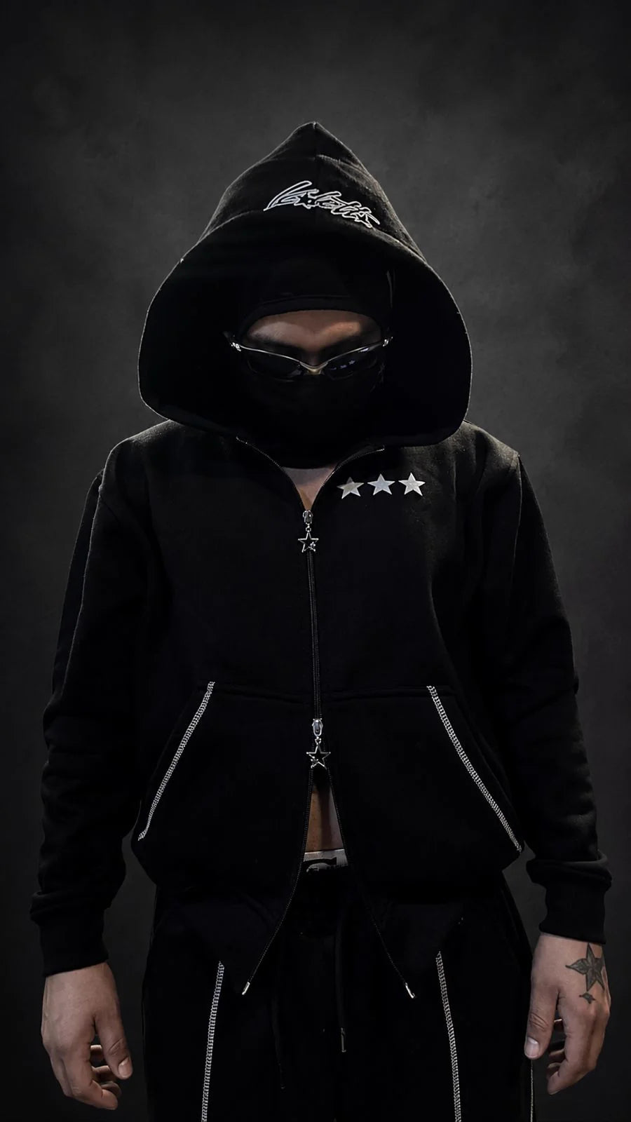Tracksuit Triple Star Black