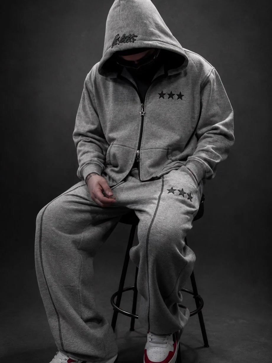 Zip Hoodie Triple Star Lead