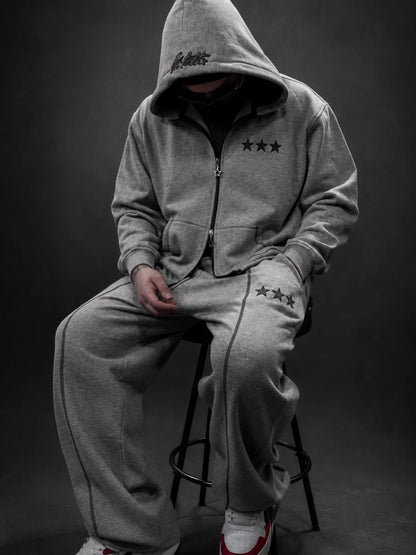 Zip Hoodie Triple Star Lead