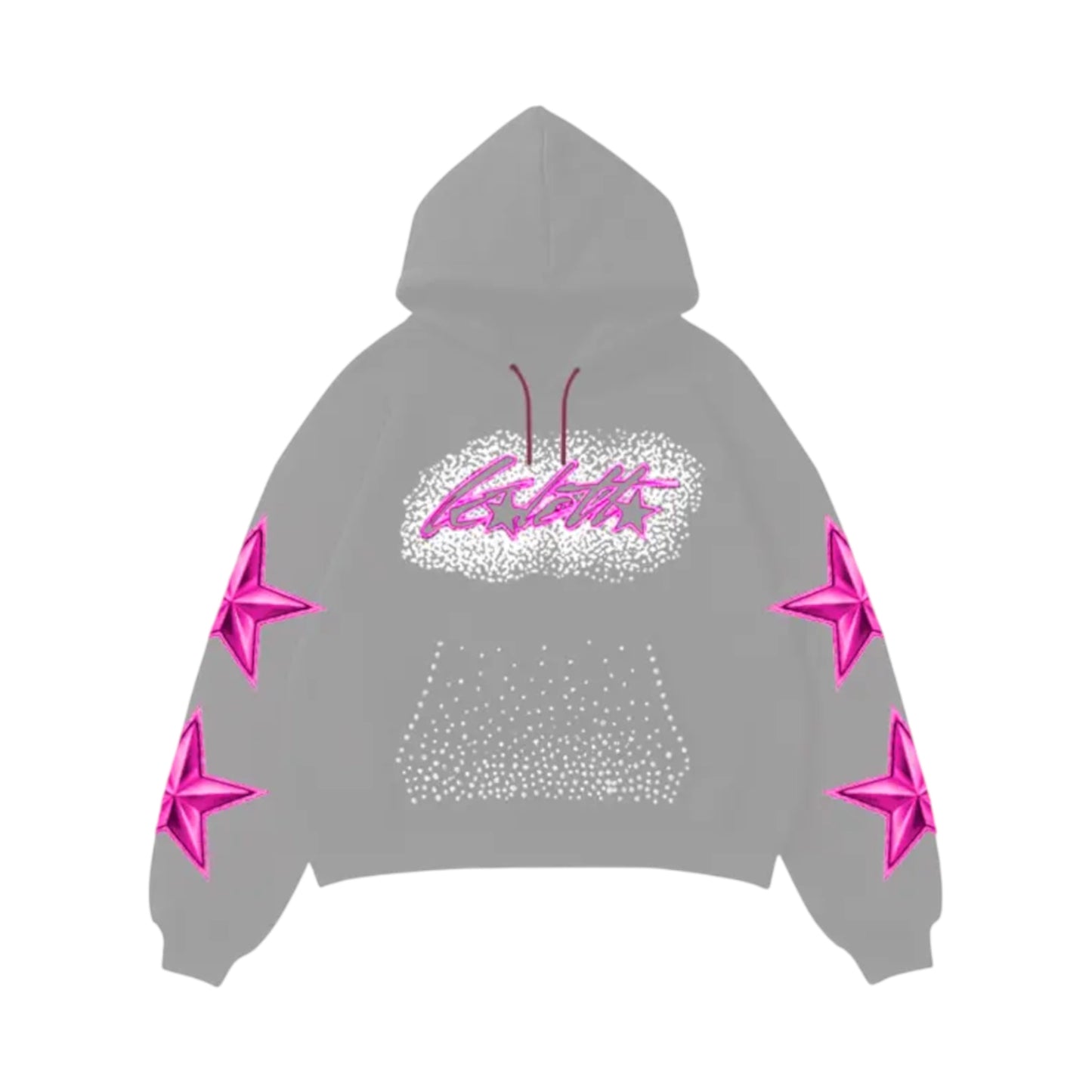 Hoodie Pedrería Dawn Star Rose — Drip