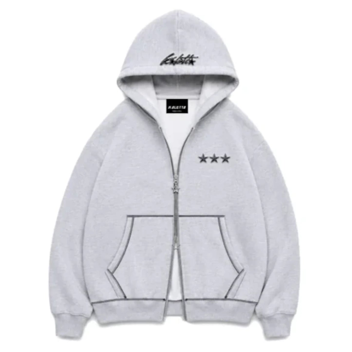 Zip Hoodie Triple Star Lead