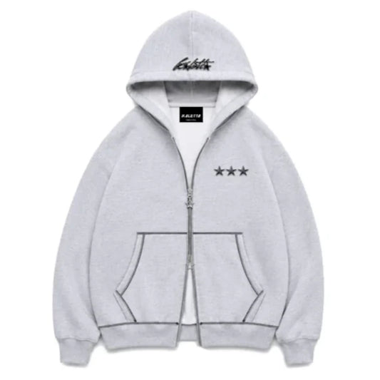 Zip Hoodie Triple Star Lead