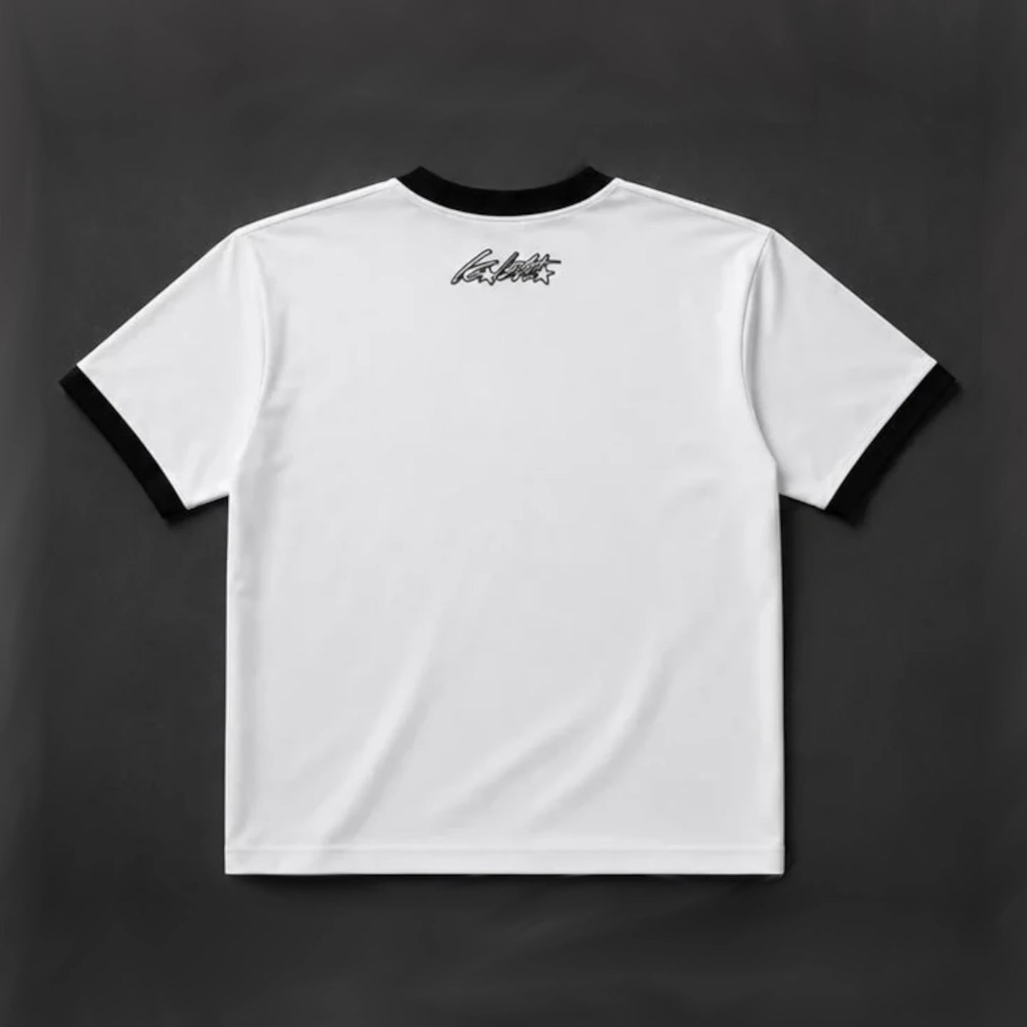 Baby Tee Triple Star White Reflective