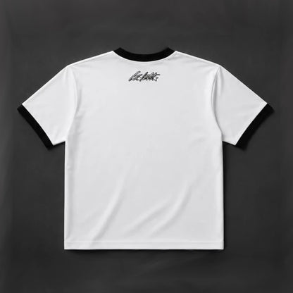 Baby Tee Triple Star White Reflective