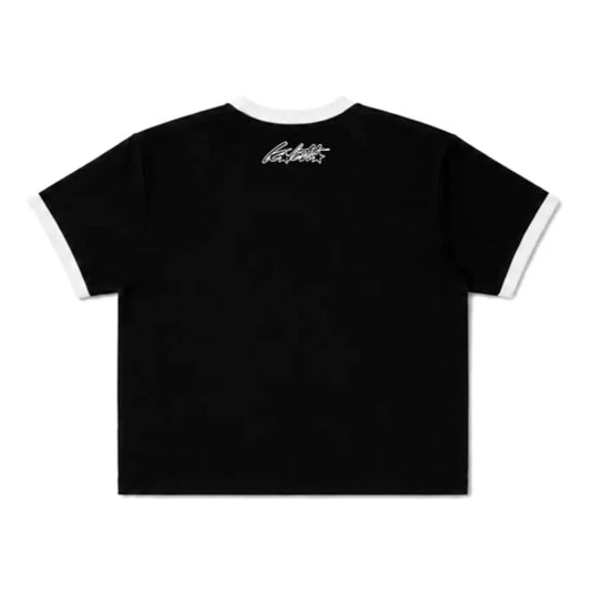 Baby Tee Triple Star Black Reflective