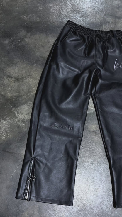Pantalón de Cuero Dawn Star — Streetwear
